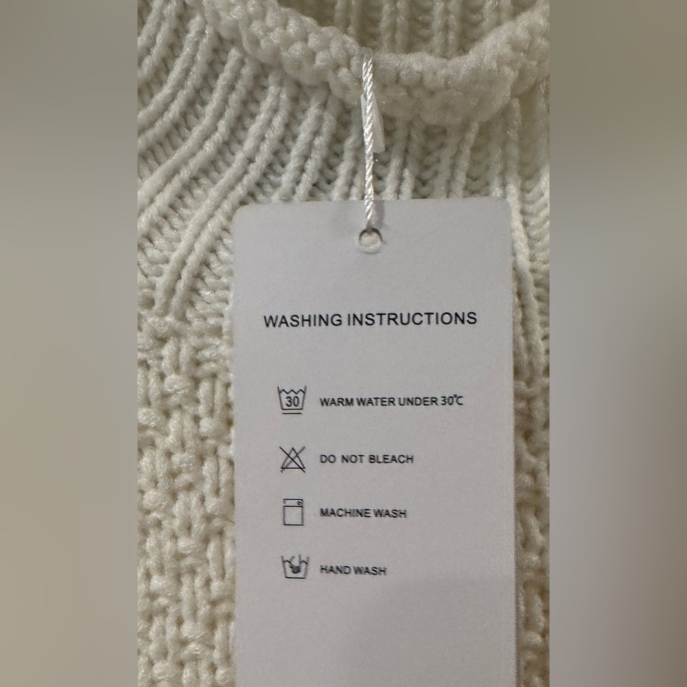 🧣👑ZESICA Turtleneck Batwing Sleeve Loose Oversized Chunky Knitted Pullover👑🧣 - Picture 10 of 14